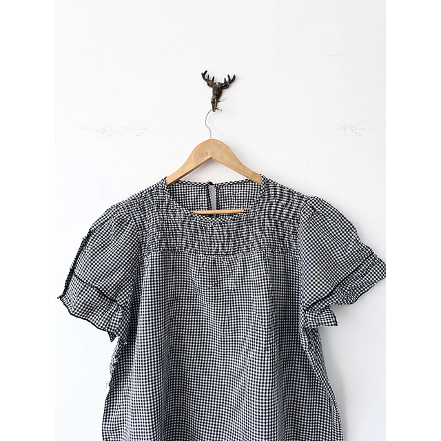 Polera vichy (XL)