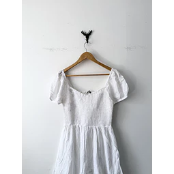 Vestido blanco (S)
