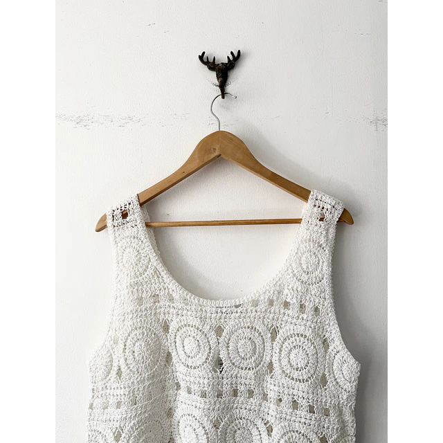 Polera broderie (M)