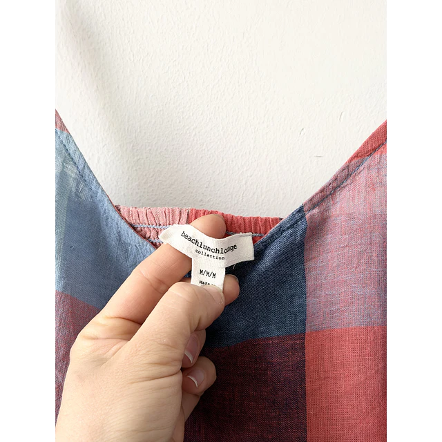 Vestido escocés (M)
