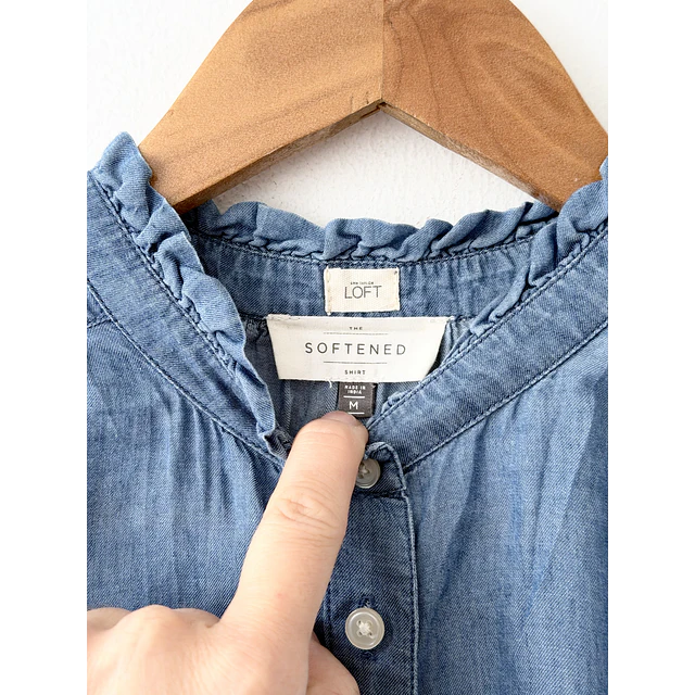 Blusa denim (M)