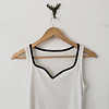 Polera blanca (SM)