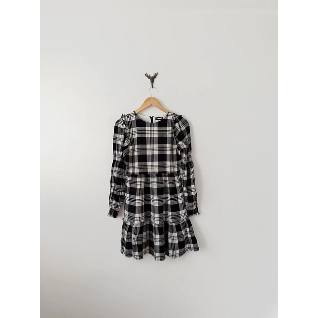 Vestido escocés (XS/S)