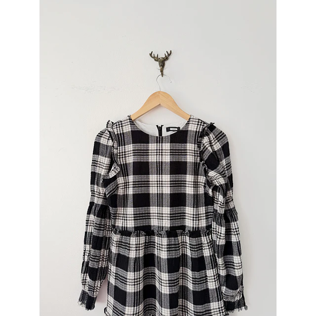 Vestido escocés (XS/S)