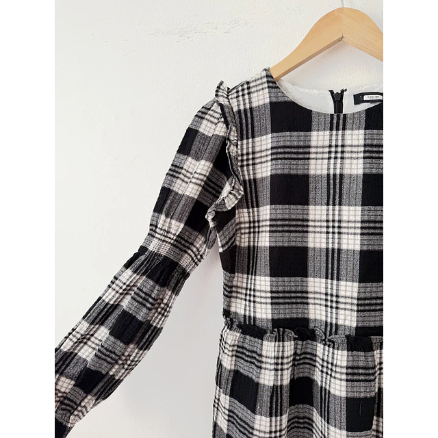 Vestido escocés (XS/S)