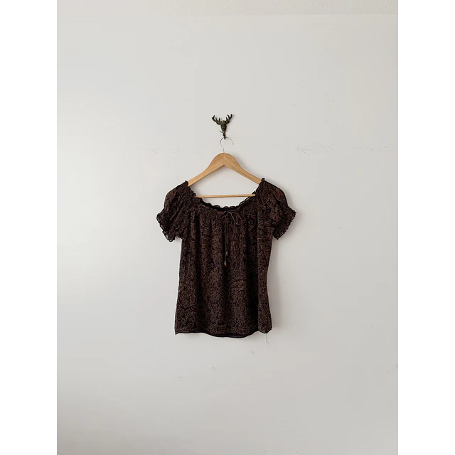 Blusa paisley (S)