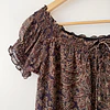 Blusa paisley (S)