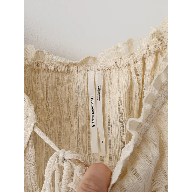 Blusa volados (M)