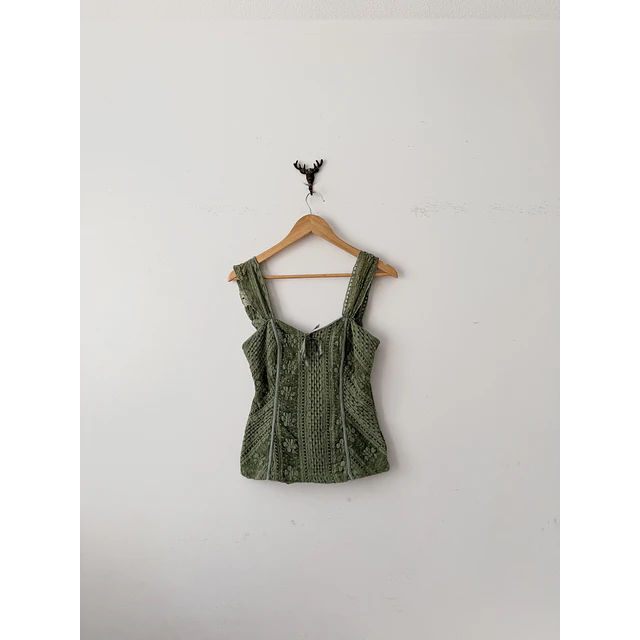 Polera encaje (M)