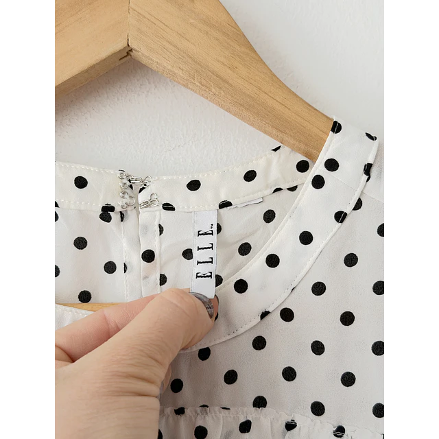 Blusa puntitos (S)