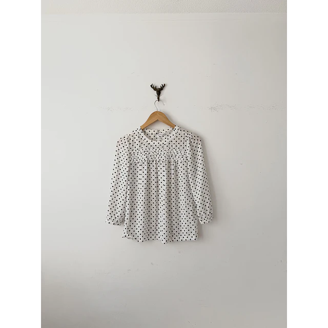 Blusa puntitos (S)