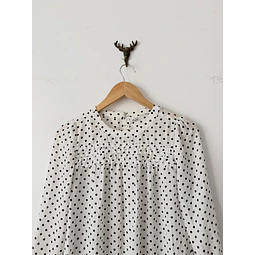 Blusa puntitos (S)