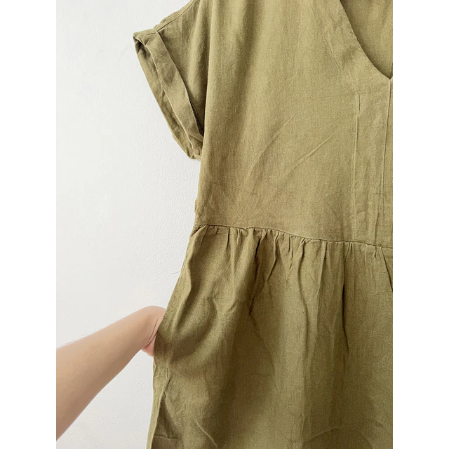 Vestido lino (S)