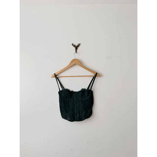 Corset verde (S)