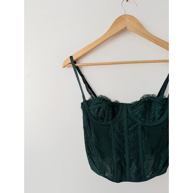 Corset verde (S)