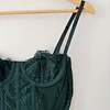Corset verde (S)