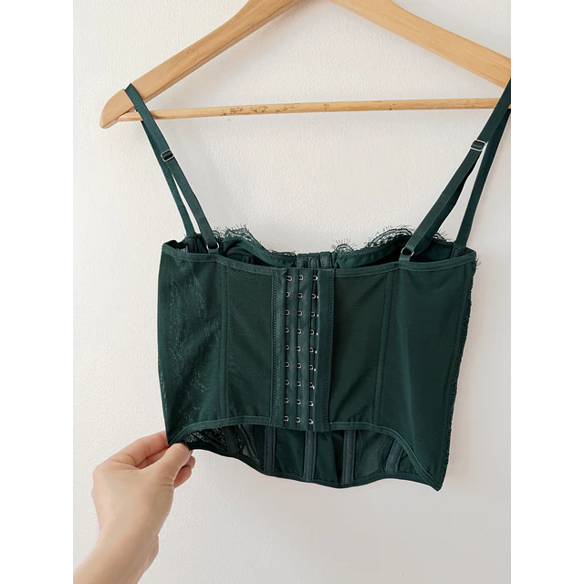 Corset verde (S)