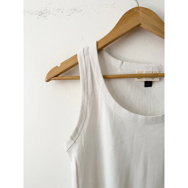 Tanktop blanca (M)