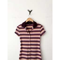 Vestido rayado (S)