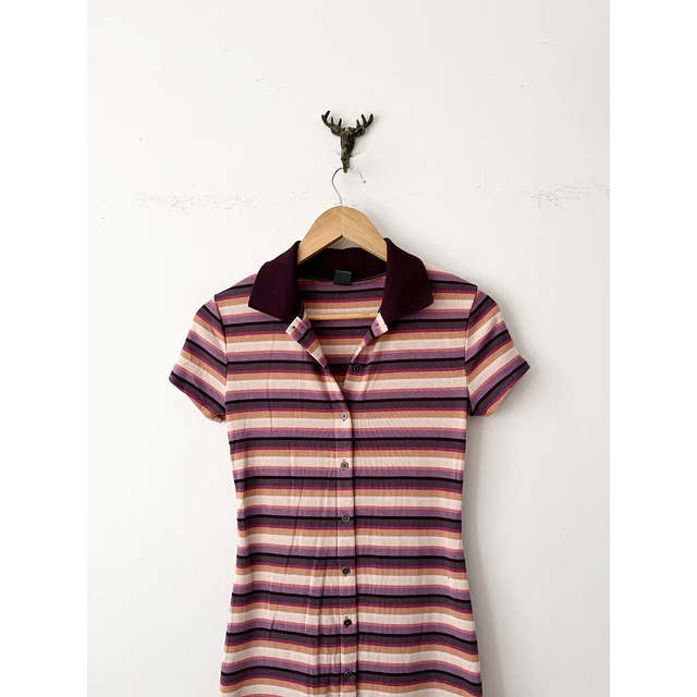 Vestido rayado (S)