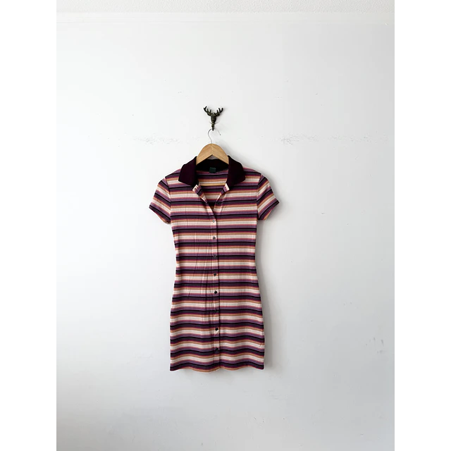 Vestido rayado (S)