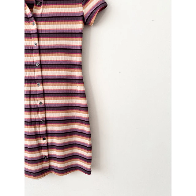 Vestido rayado (S)