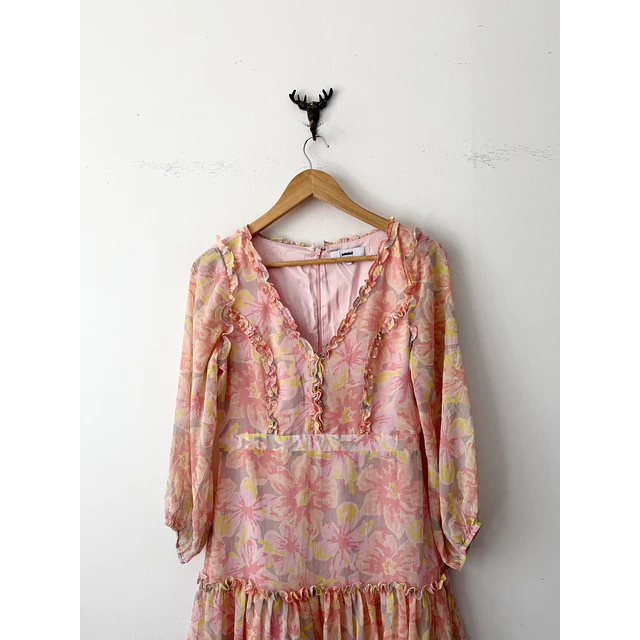 Vestido rosa (S)