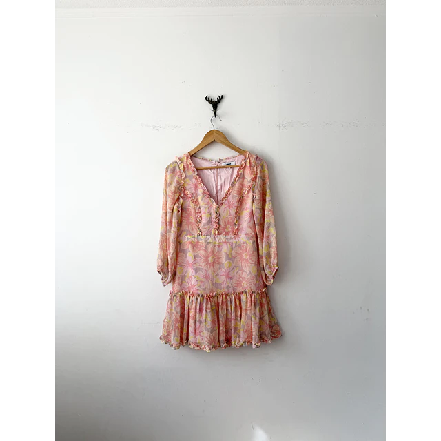 Vestido rosa (S)