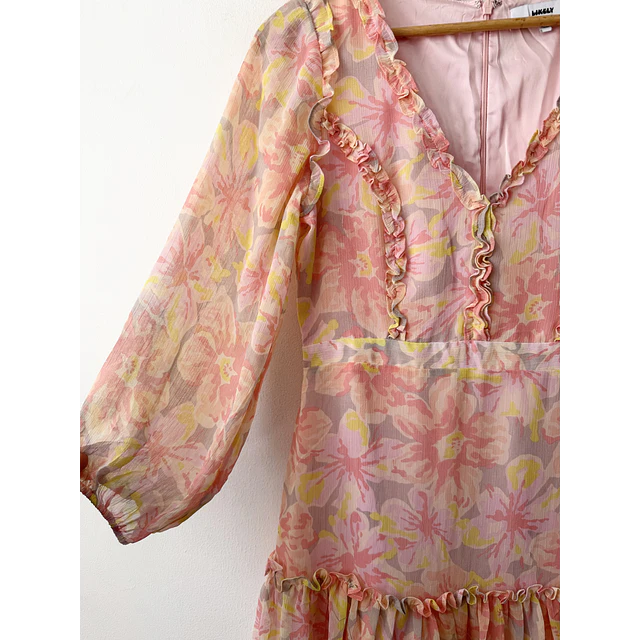 Vestido rosa (S)