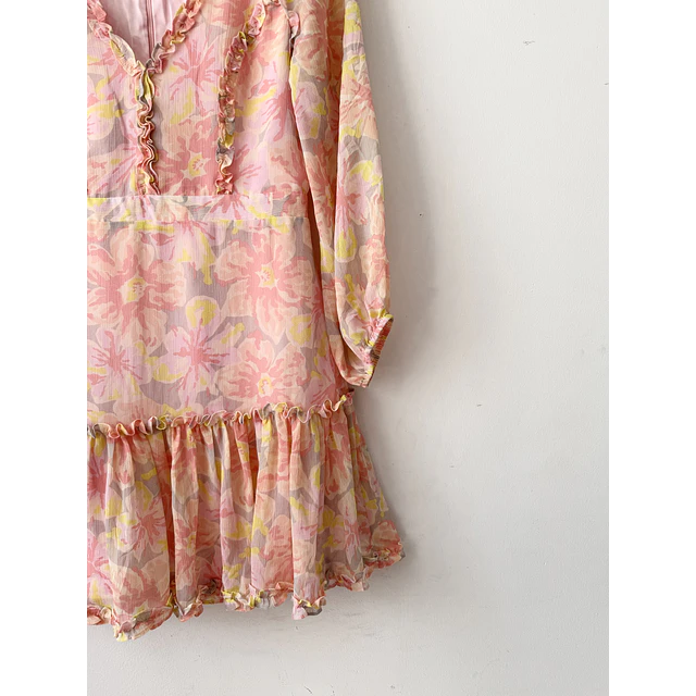 Vestido rosa (S)