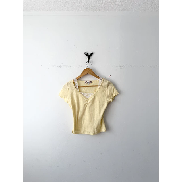 Polera amarilla (S)
