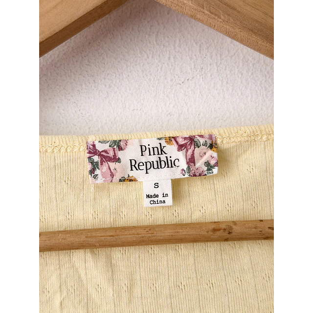 Polera amarilla (S)