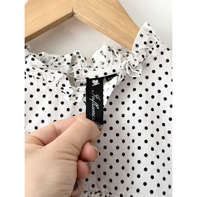Vestido puntitos (XS)