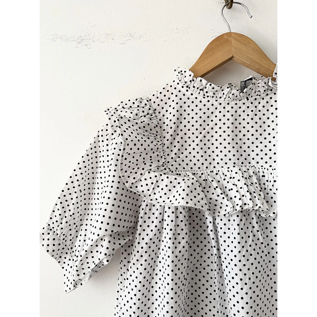 Vestido puntitos (XS)