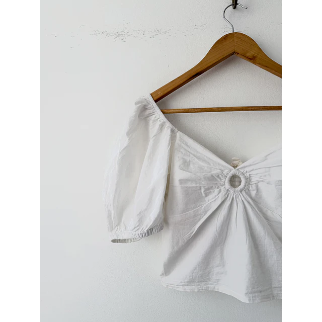 Polera blanca (M)