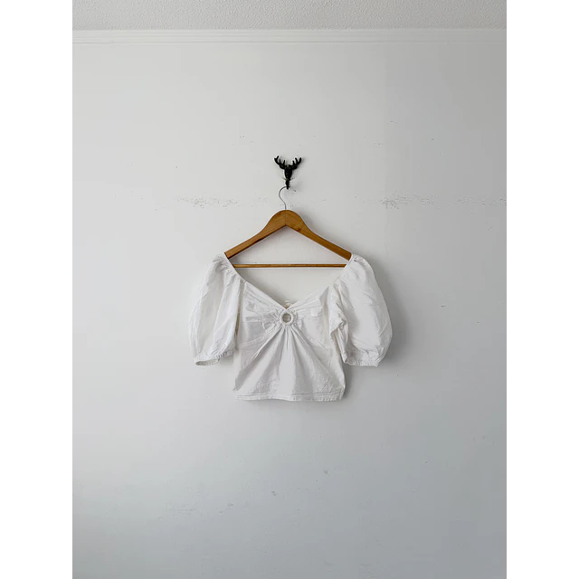 Polera blanca (M)