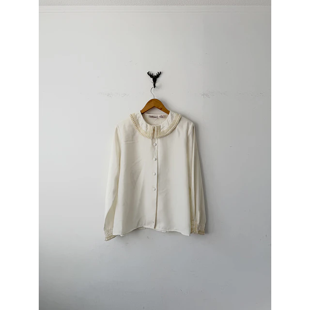 Camisa perlas (L)