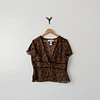 Blusa cafe (L)