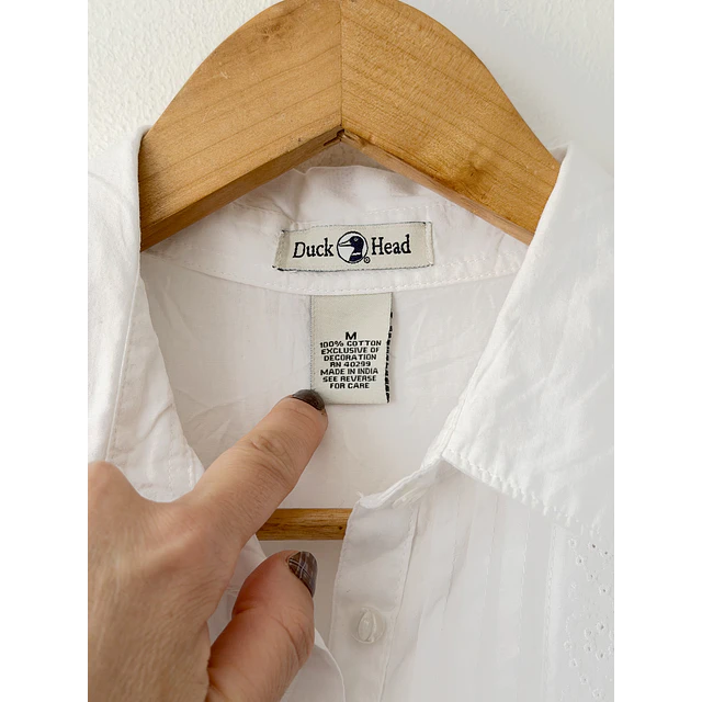 Camisa blanca (M)