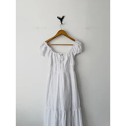 Vestido blanco (S)