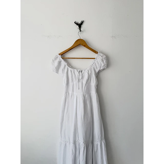 Vestido blanco (S)