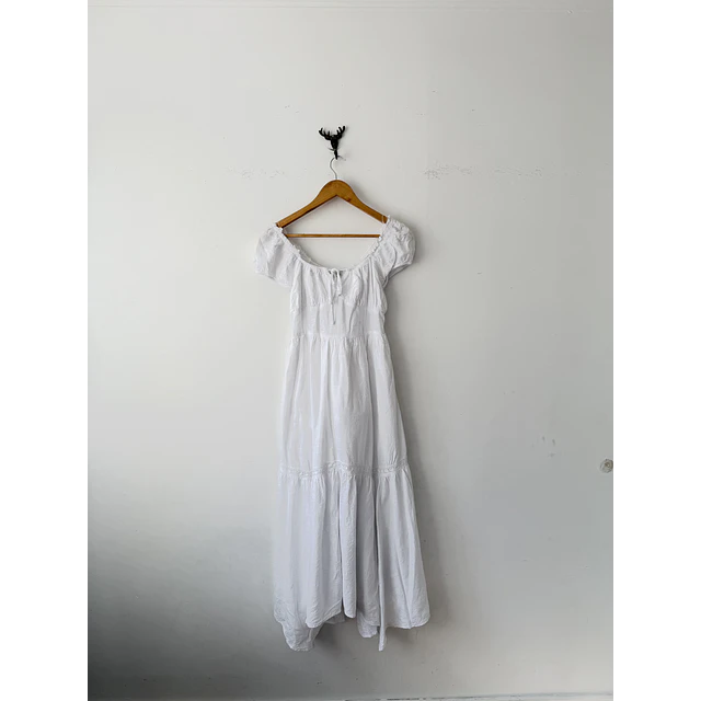 Vestido blanco (S)