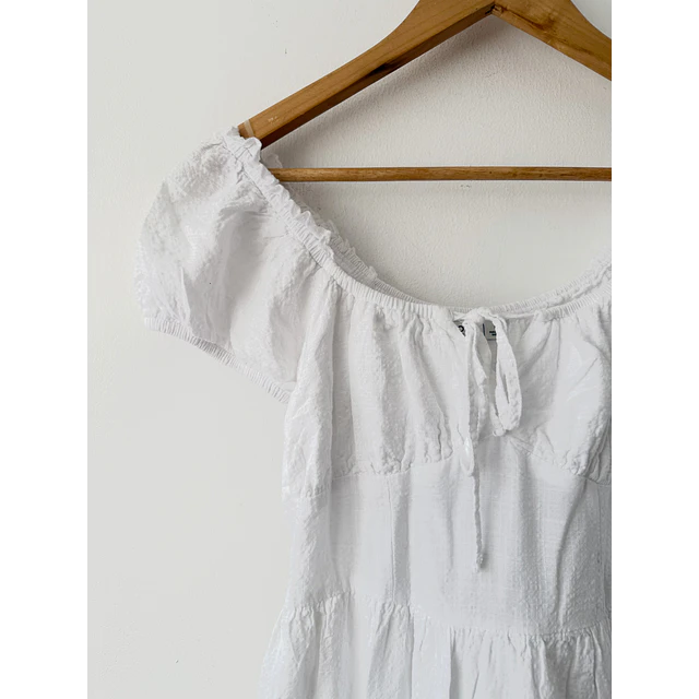 Vestido blanco (S)