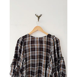 Blusa escocesa (S)