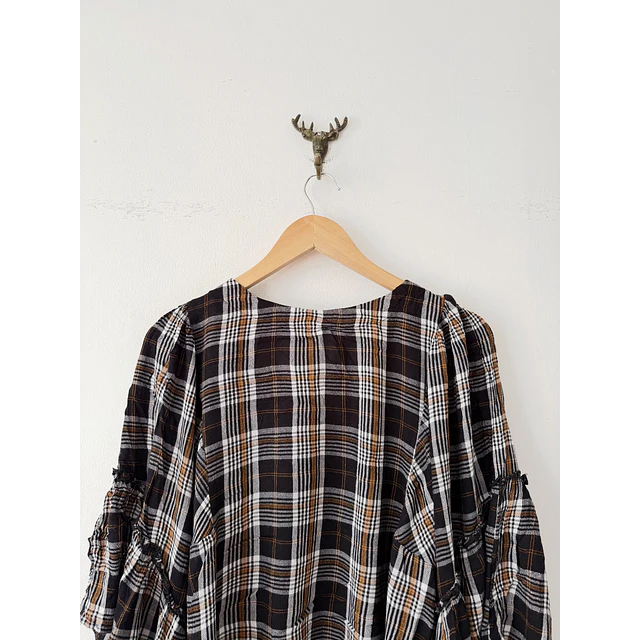 Blusa escocesa (S)