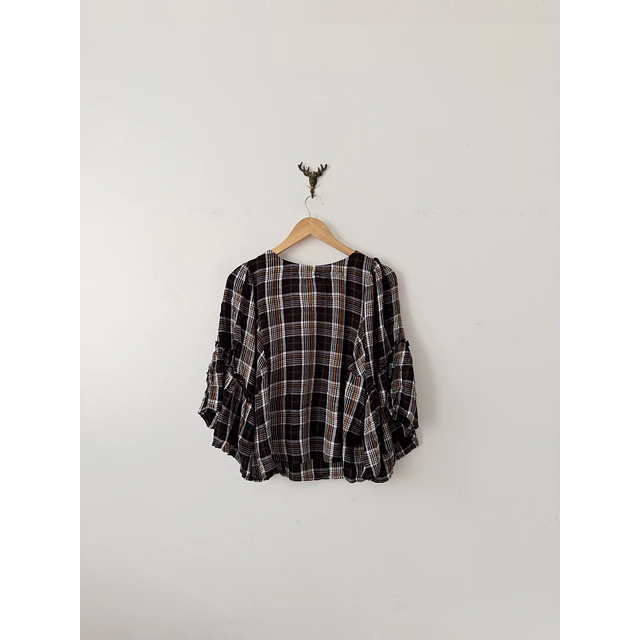 Blusa escocesa (S)