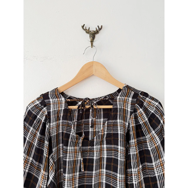 Blusa escocesa (S)