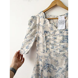 Vestido flores (XS/S)