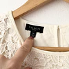 Polera broderie (S)