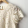 Polera broderie (S)